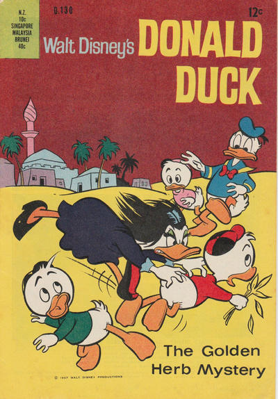 Cover for Walt Disney's Donald Duck (W. G. Publications; Wogan Publications, 1954 series) #130