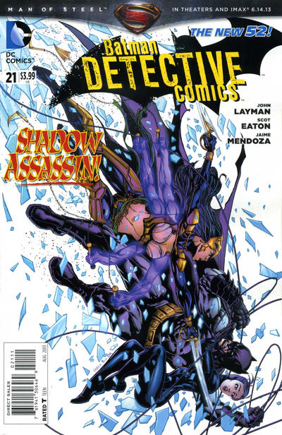 Cover for Detective Comics (DC, 2011 series) #21 [Direct Sales]
