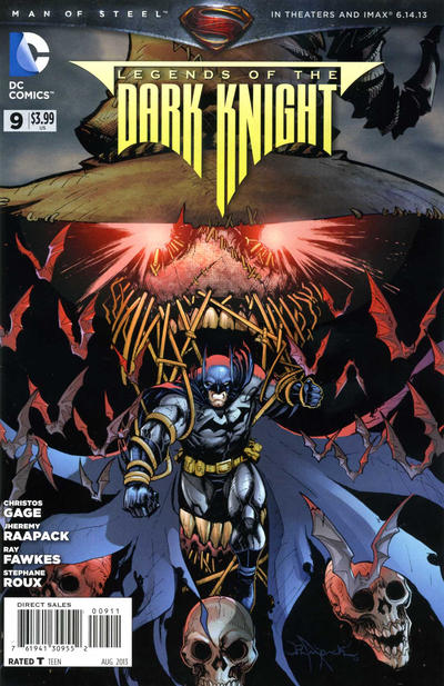 Cover for Legends of the Dark Knight (DC, 2012 series) #9