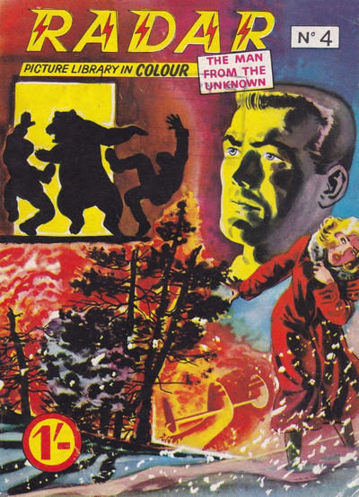 Cover for Radar Picture Library in Colour [Radar the Man from the Unknown] (Famepress, 1962 series) #4