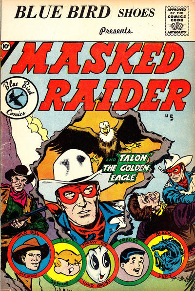 Cover for Masked Raider (Charlton, 1959 series) #5 [Blue Bird]
