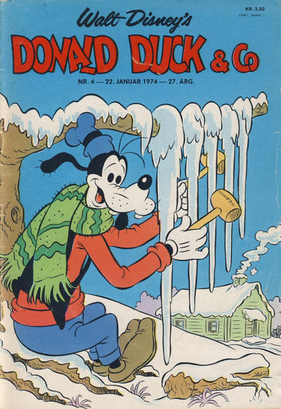 Cover for Donald Duck & Co (Hjemmet / Egmont, 1948 series) #4/1974