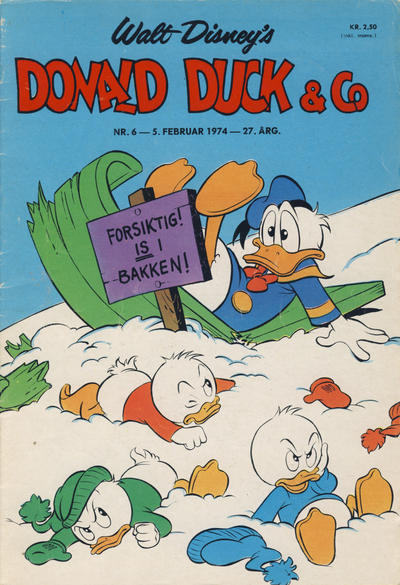 Cover for Donald Duck & Co (Hjemmet / Egmont, 1948 series) #6/1974
