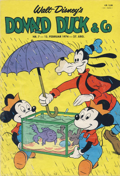 Cover for Donald Duck & Co (Hjemmet / Egmont, 1948 series) #7/1974