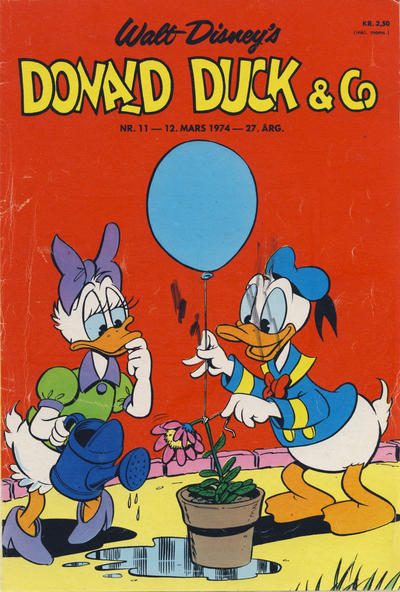 Cover for Donald Duck & Co (Hjemmet / Egmont, 1948 series) #11/1974