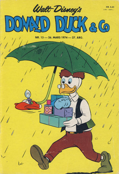 Cover for Donald Duck & Co (Hjemmet / Egmont, 1948 series) #13/1974