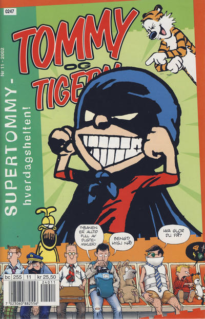 Cover for Tommy og Tigern (Bladkompaniet / Schibsted, 1989 series) #11/2002