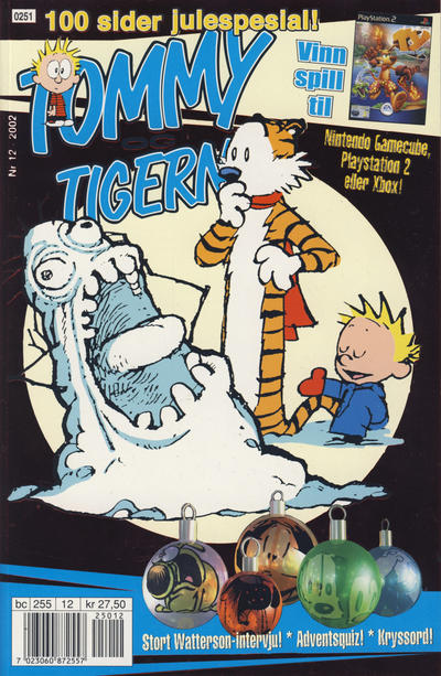 Cover for Tommy og Tigern (Bladkompaniet / Schibsted, 1989 series) #12/2002