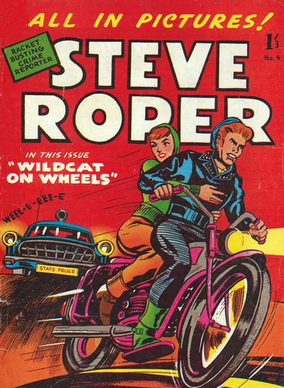 Cover for Steve Roper (Magazine Management, 1959 ? series) #4