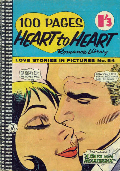 Cover for Heart to Heart Romance Library (K. G. Murray, 1958 series) #84