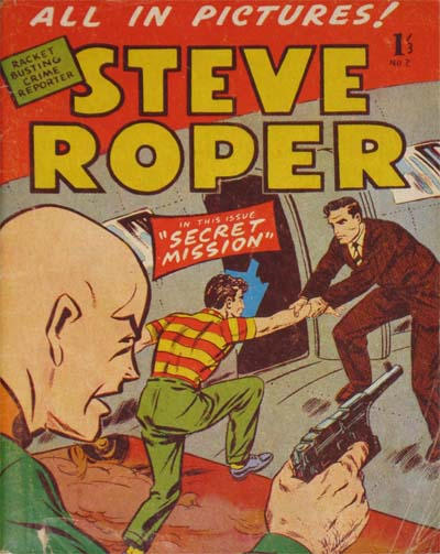 Cover for Steve Roper (Magazine Management, 1959 ? series) #2