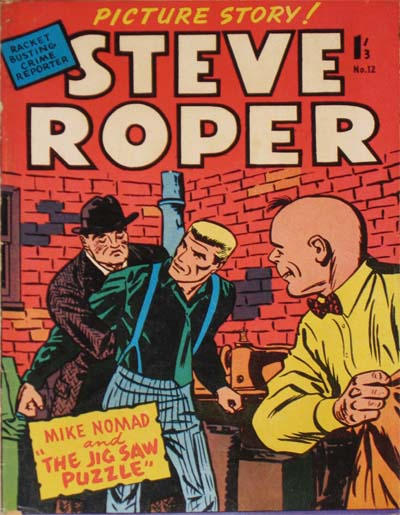 Cover for Steve Roper (Magazine Management, 1959 ? series) #12