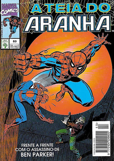 Cover for A Teia do Aranha (Editora Abril, 1989 series) #53