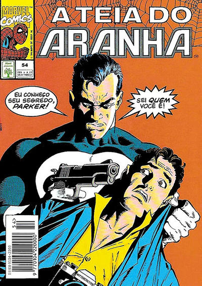 Cover for A Teia do Aranha (Editora Abril, 1989 series) #54