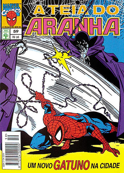 Cover for A Teia do Aranha (Editora Abril, 1989 series) #59