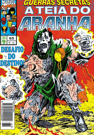 Cover for A Teia do Aranha (Editora Abril, 1989 series) #65