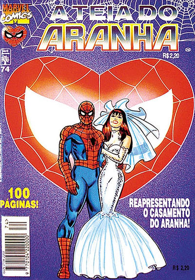 Cover for A Teia do Aranha (Editora Abril, 1989 series) #74