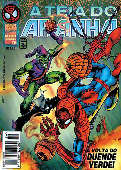 Cover for A Teia do Aranha (Editora Abril, 1989 series) #76