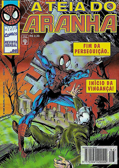 Cover for A Teia do Aranha (Editora Abril, 1989 series) #86