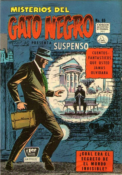 Cover for Misterios del Gato Negro (Editora de Periódicos, S. C. L. "La Prensa", 1953 series) #65