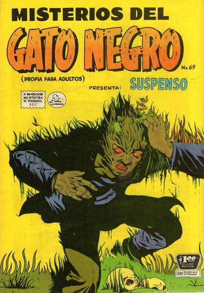 Cover for Misterios del Gato Negro (Editora de Periódicos, S. C. L. "La Prensa", 1953 series) #69