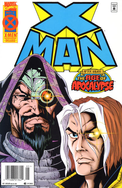 Cover for X-Man (Marvel, 1995 series) #3 [Newsstand]