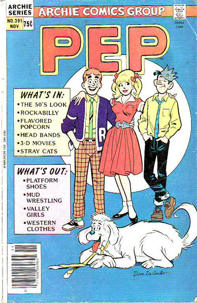 Cover for Pep (Archie, 1960 series) #391 [Canadian]