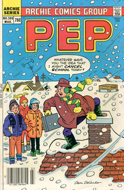Cover for Pep (Archie, 1960 series) #399 [Canadian]