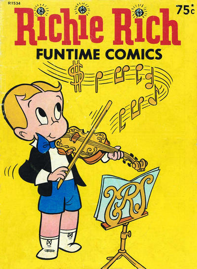 Cover for Richie Rich Funtime Comics (Magazine Management, 1975 ? series) #R1534