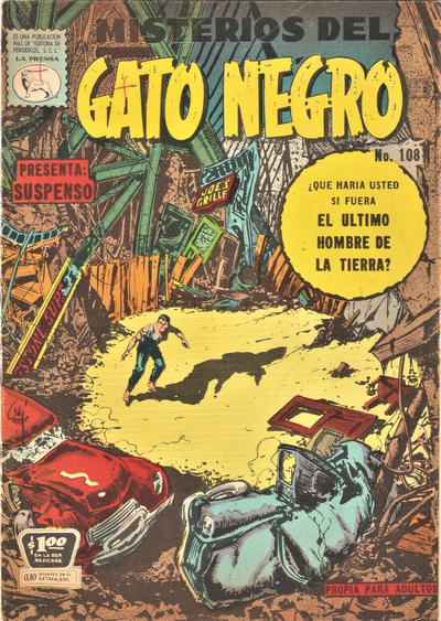 Cover for Misterios del Gato Negro (Editora de Periódicos, S. C. L. "La Prensa", 1953 series) #108