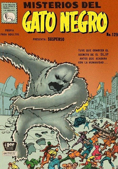 Cover for Misterios del Gato Negro (Editora de Periódicos, S. C. L. "La Prensa", 1953 series) #129