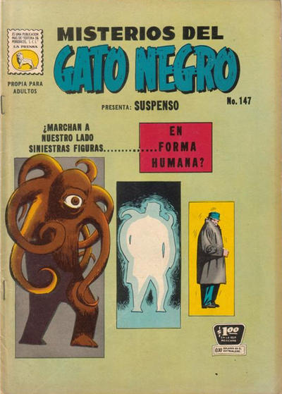 Cover for Misterios del Gato Negro (Editora de Periódicos, S. C. L. "La Prensa", 1953 series) #147
