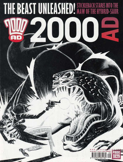 Cover for 2000 AD (Rebellion, 2001 series) #1829