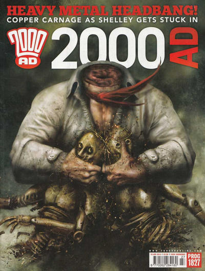 Cover for 2000 AD (Rebellion, 2001 series) #1827