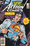 Cover Thumbnail for Action Comics (1938 series) #564 [Newsstand]