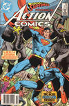 Cover Thumbnail for Action Comics (1938 series) #572 [Newsstand]