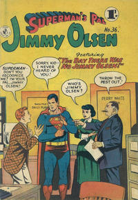 Cover Thumbnail for Superman's Pal, Jimmy Olsen (K. G. Murray, 1955 series) #36
