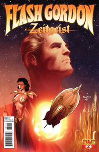 Cover Thumbnail for Flash Gordon: Zeitgeist (Dynamite Entertainment, 2011 series) #2 [Cover B (25%) Paul Renaud]
