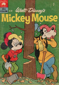 Cover Thumbnail for Walt Disney's Mickey Mouse (W. G. Publications; Wogan Publications, 1956 series) #38