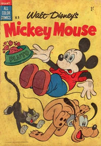 Cover Thumbnail for Walt Disney's Mickey Mouse (W. G. Publications; Wogan Publications, 1956 series) #9