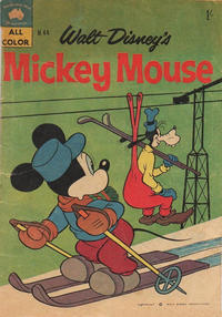 Cover Thumbnail for Walt Disney's Mickey Mouse (W. G. Publications; Wogan Publications, 1956 series) #44