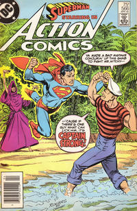 Cover for Action Comics (DC, 1938 series) #566 [Newsstand]