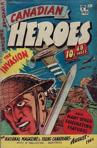 Cover Thumbnail for Canadian Heroes (Educational Projects, 1942 series) #v4#3