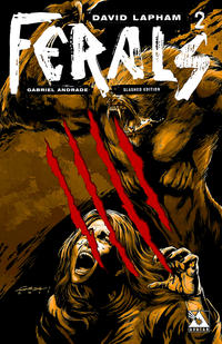 Cover Thumbnail for Ferals (Avatar Press, 2012 series) #2 [Slashed Edition Variant Cover by Gabriel Andrade]