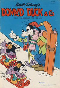 Cover for Donald Duck & Co (Hjemmet / Egmont, 1948 series) #1/1975