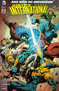 Cover Thumbnail for Justice League International (Panini Deutschland, 2012 series) #2 - Feuersbrunst