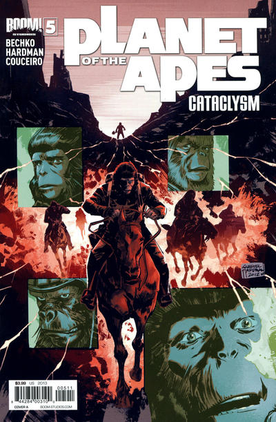 Cover for Planet of the Apes: Cataclysm (Boom! Studios, 2012 series) #5