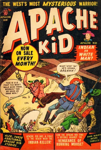 Cover for Apache Kid (Superior, 1951 series) #3