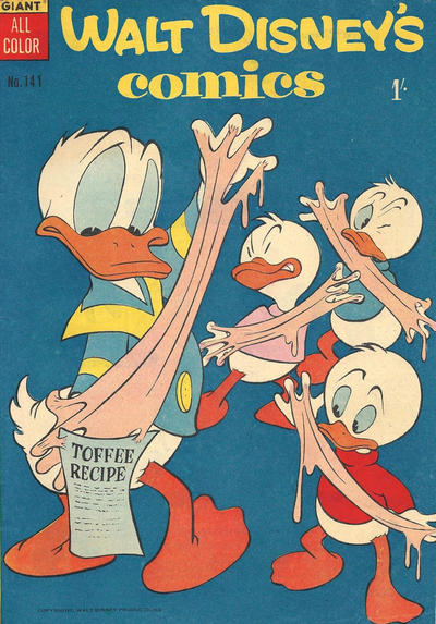 Cover for Walt Disney's Comics (W. G. Publications; Wogan Publications, 1946 series) #141