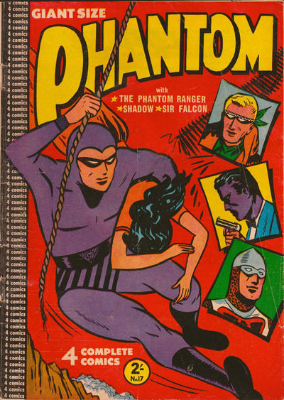 Cover for Giant Size Comic With the Phantom (Frew Publications, 1957 series) #17